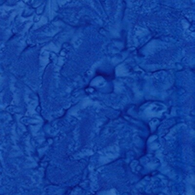 Lava Solids - Blue - 100% cotton Batik fabric
