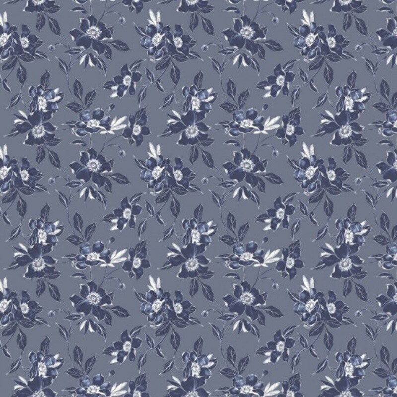 Sketchbook - Grey - 100% cotton fabric