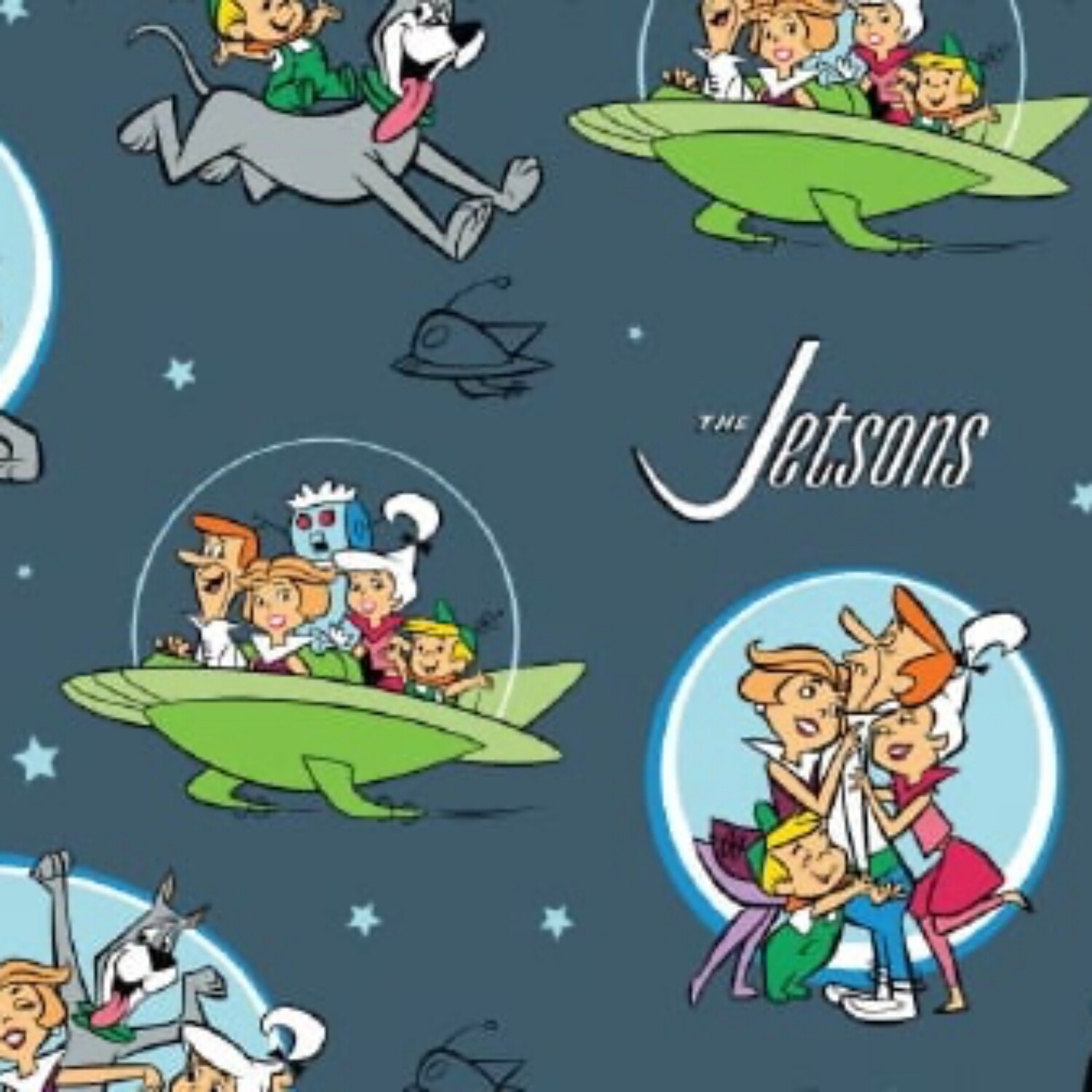 The Jetsons (all characters) - 100% cotton print fabric