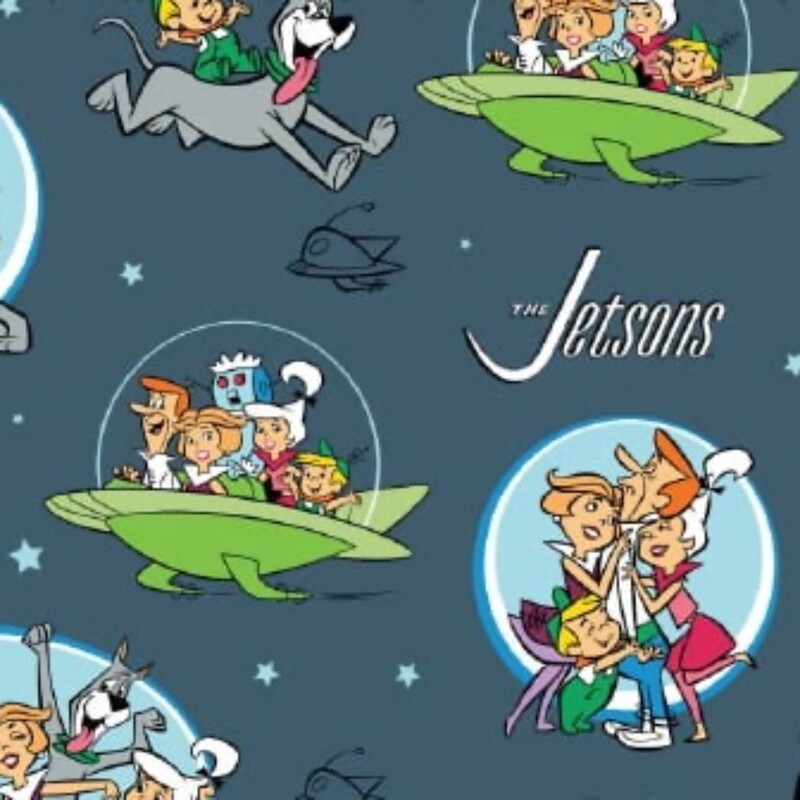 The Jetsons (all characters) - 100% cotton print fabric