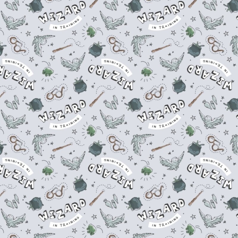 Harry Potter - Wizard in Training - 100% cotton print fabric