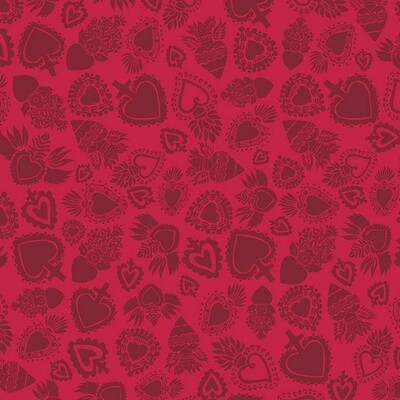 Riley Blake Designs - Amor Eterno - Hearts - 100% cotton print fabric