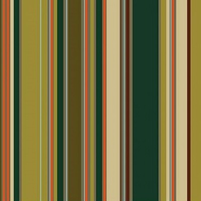 Gala - Green / Brown - 100% cotton fabric