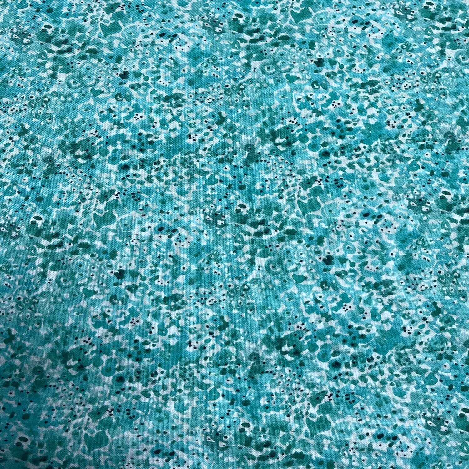 Deep Forest - Blue - 100% cotton fabric