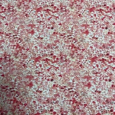 Deep Forest - Red - 100% cotton fabric