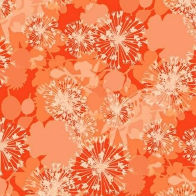 Gala - Orange - 100% cotton fabric