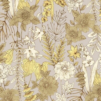 Kutsu - Grey - 100% cotton fabric