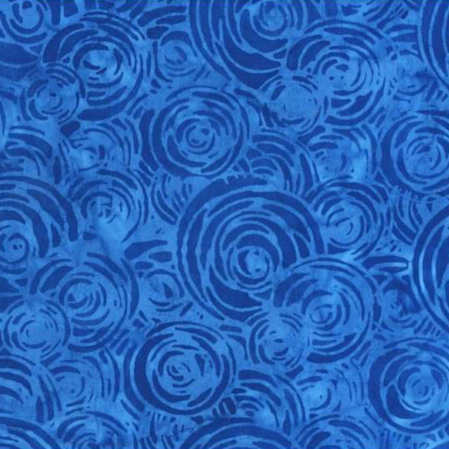 Oceania - Blue - 100% cotton print fabric