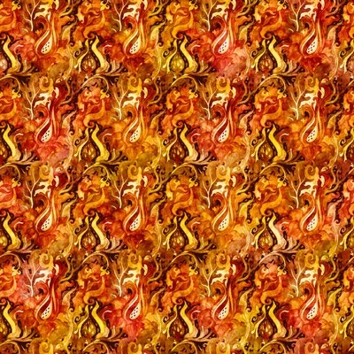 Quilting Treasures - Dragon Fyre - 100% cotton print fabric