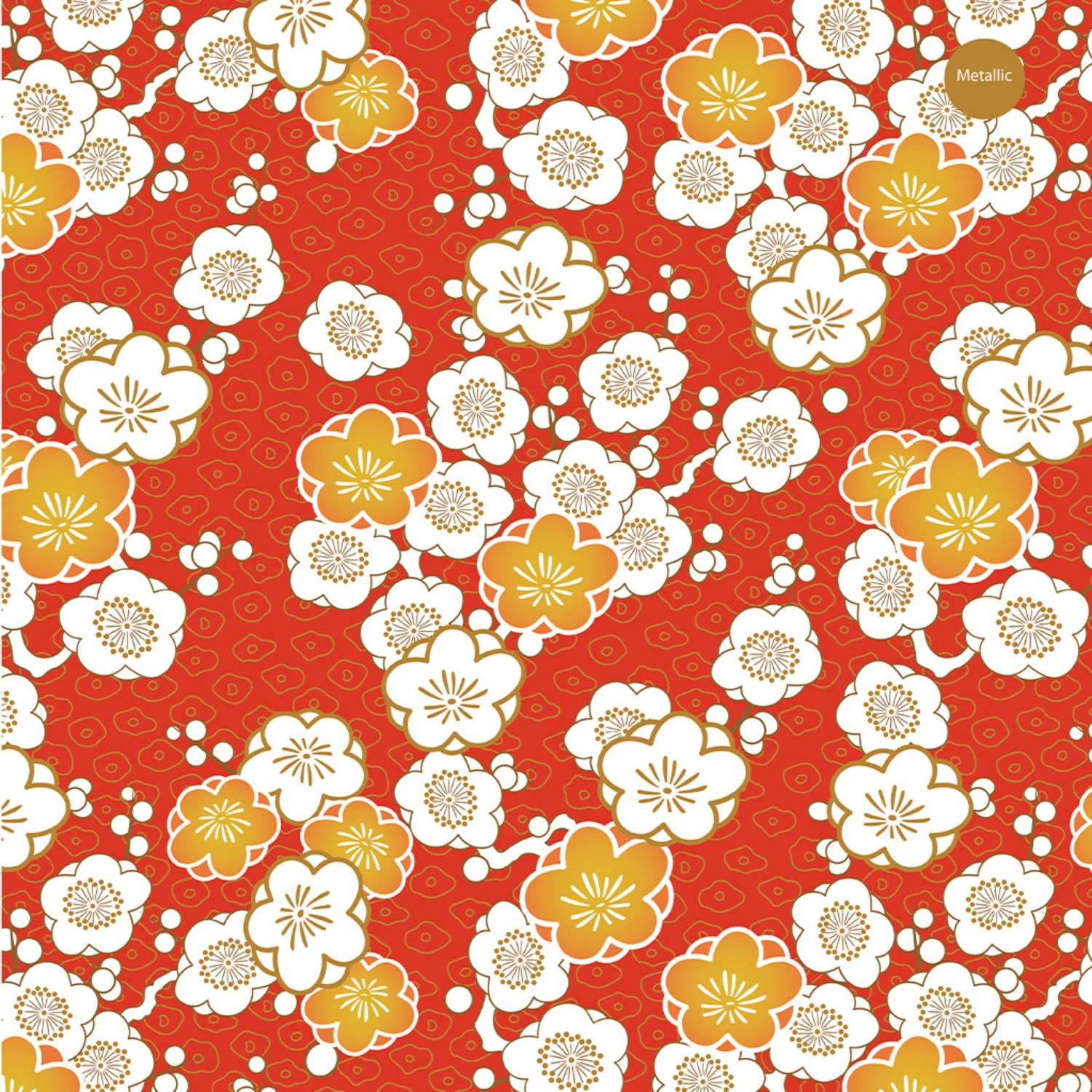 V&amp;A Serenity In Japan - Ume - 100% Organic Cotton Print Fabric