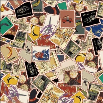 Dear Friends - Stamps - 100% Cotton