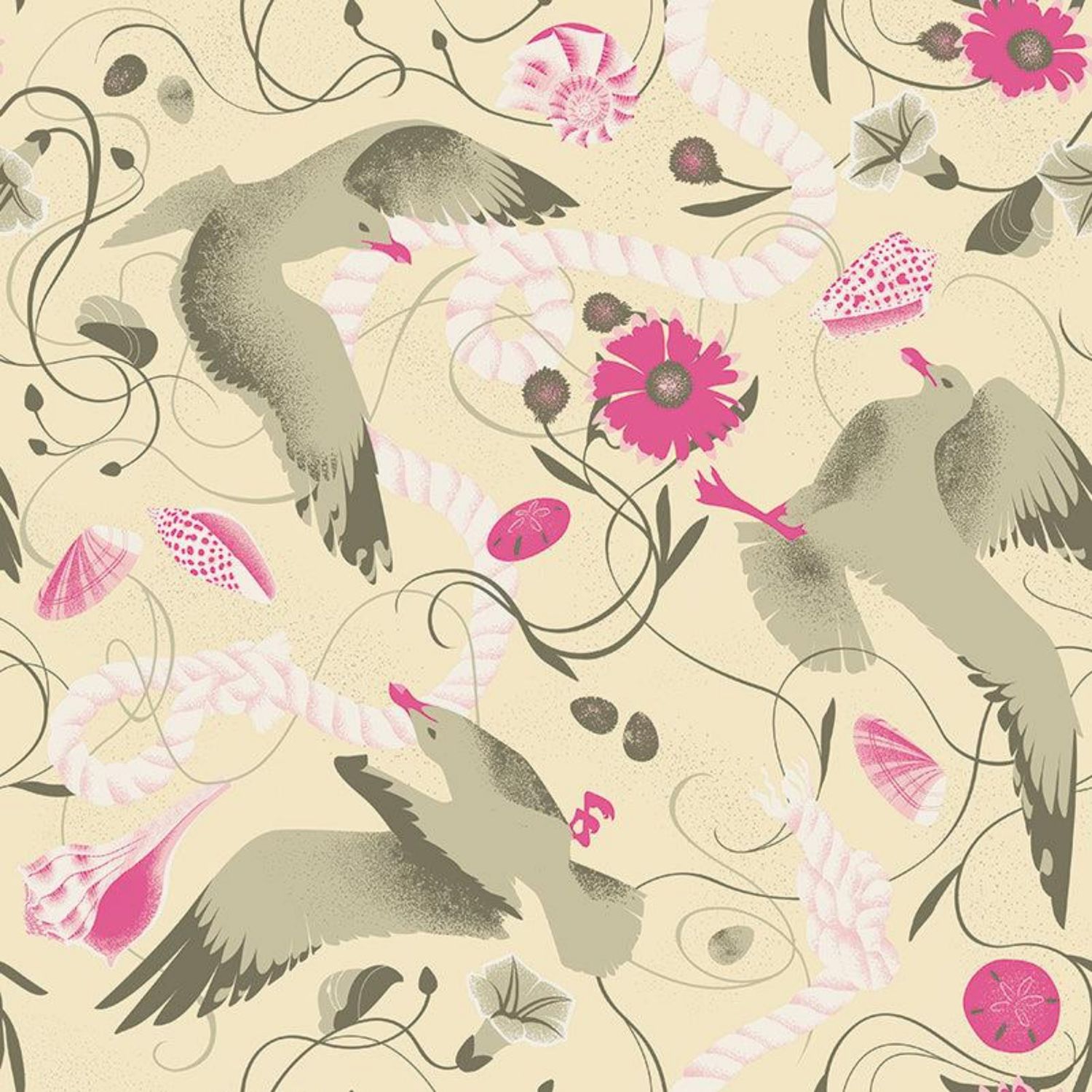 Gulls Wanna Have Fun - Mother Gull - 100% Cotton