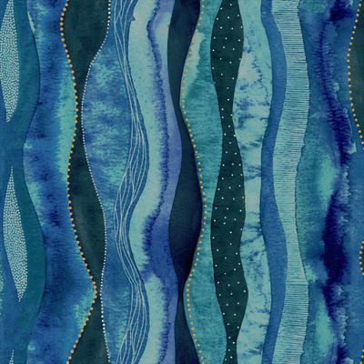 Ebb &amp; Flow - 100% cotton print fabric