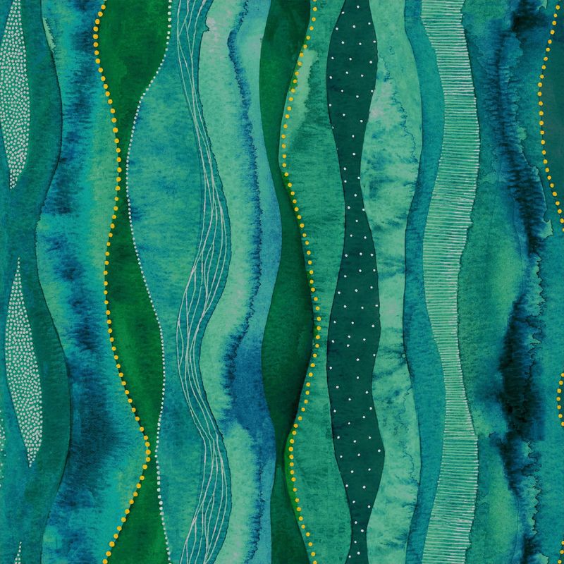 Ebb &amp; Flow - 100% cotton print fabric