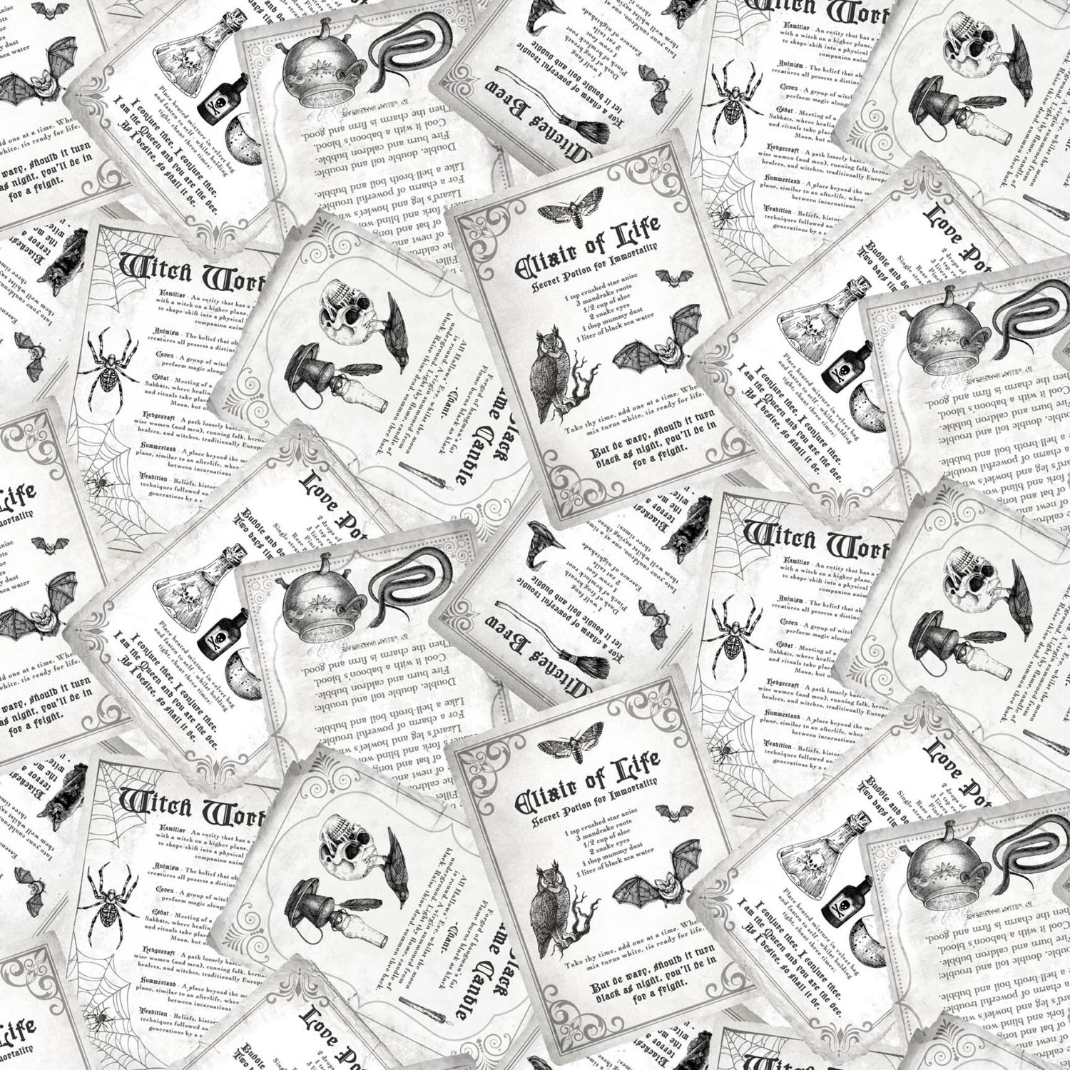 Spellbound by Deborah Edwards - 100% cotton print fabric