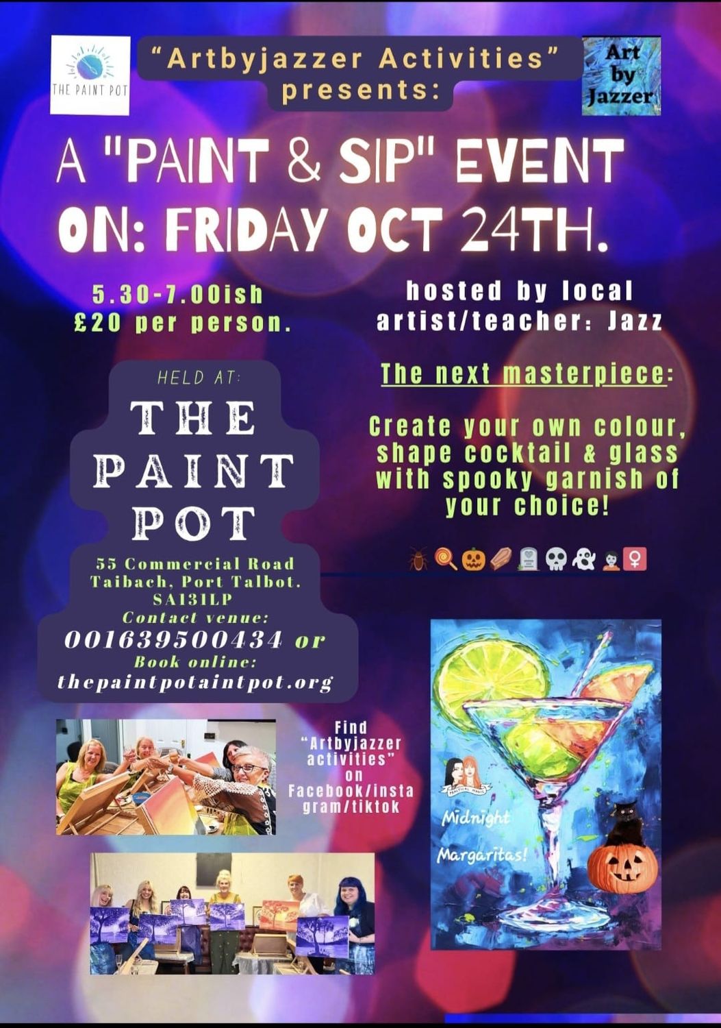 Halloween Paint & Sip!