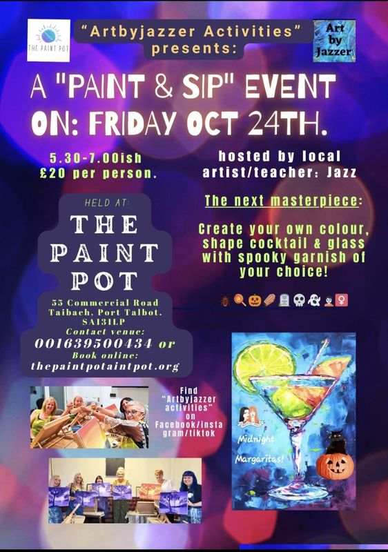 Halloween Paint & Sip!