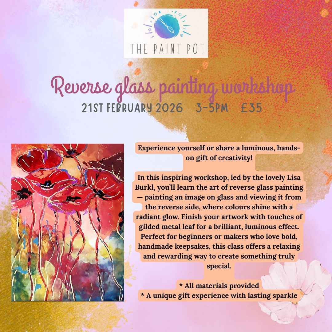 Reverse Glass Painting