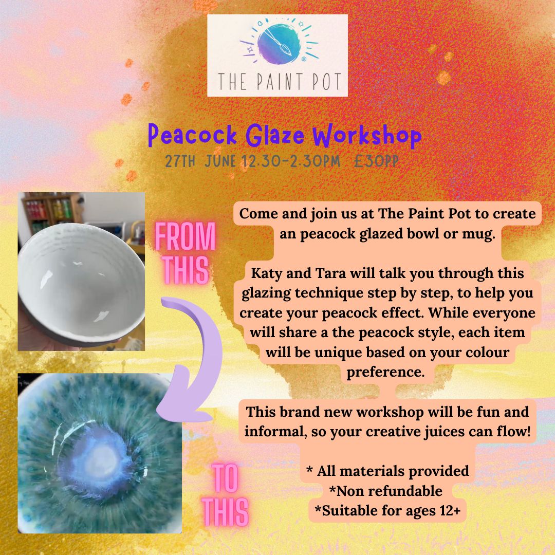 Peacock Glaze  Workshop