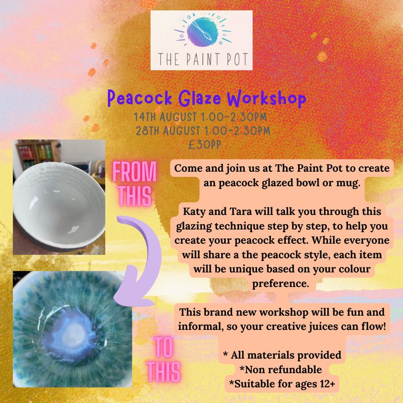 Peacock Glaze  Workshop
