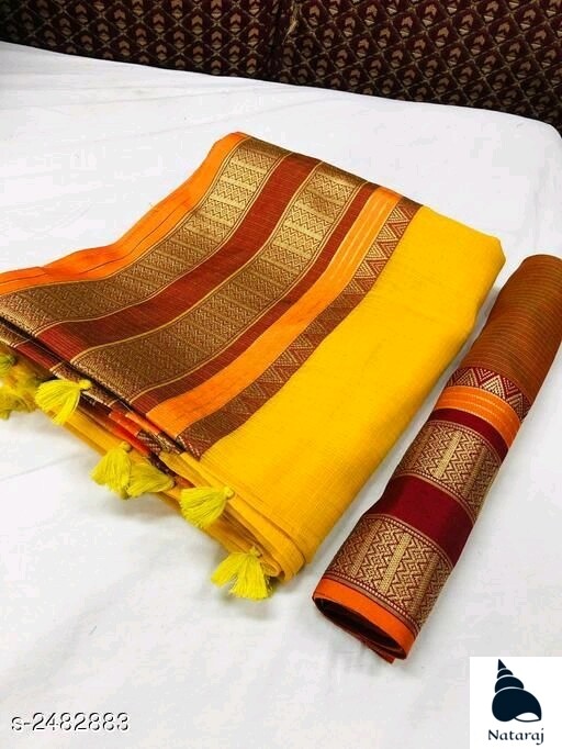 Diva Ethnic Doriya Jacquard Women&#39;S Saree