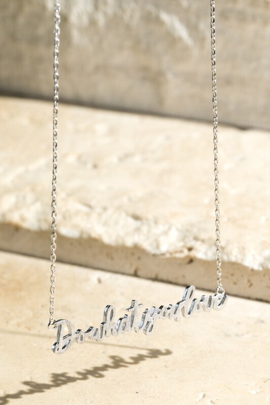 Do What You Love Necklace