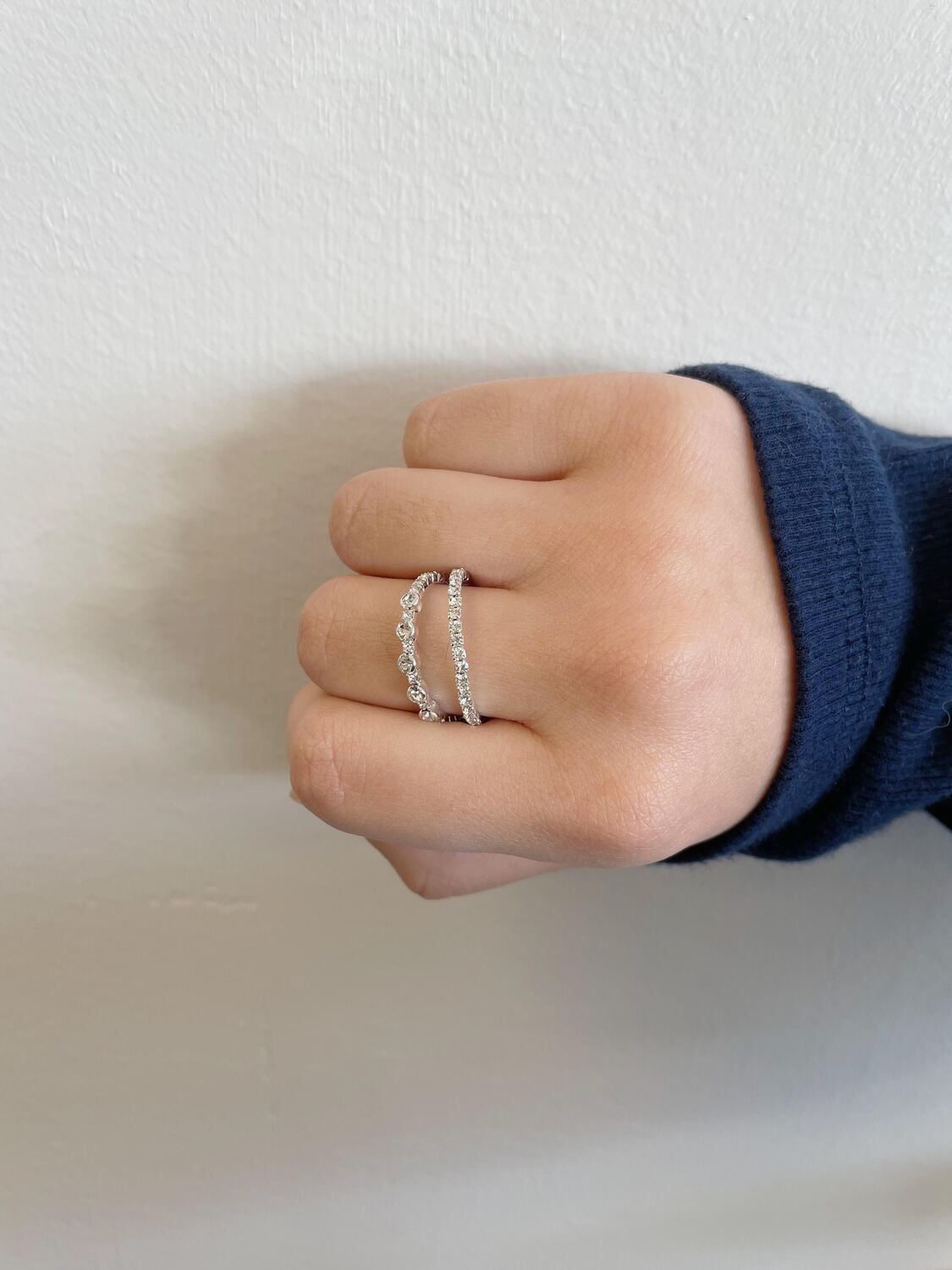 Adjustable Diamond Ring