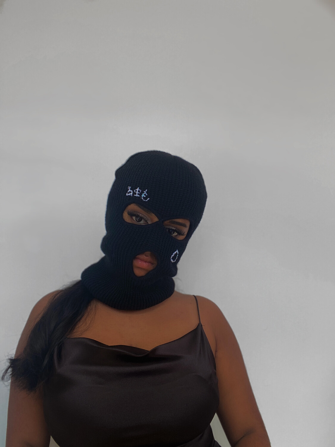 EXCLUSIVE Ski Mask in jet black