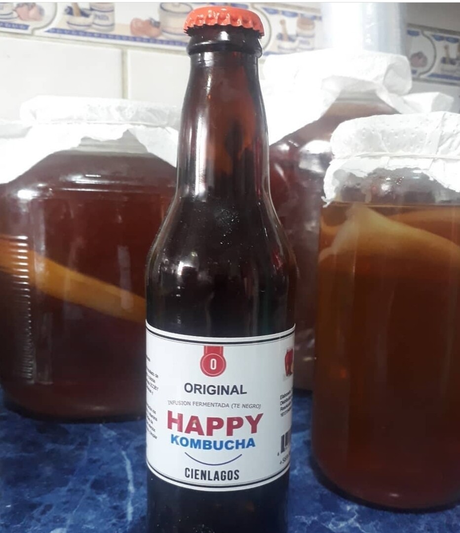 Kombucha  (Infusion de te negro )