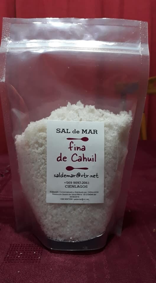 Sal fina de mar (Cahuil) 500 grs