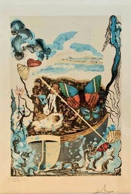 Salvador Dali - Papillon II Renaissance 00024