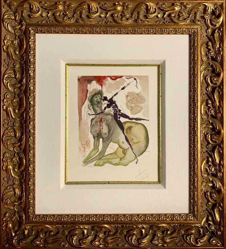 Salvador Dali - Inferno 12, The Minotaur
