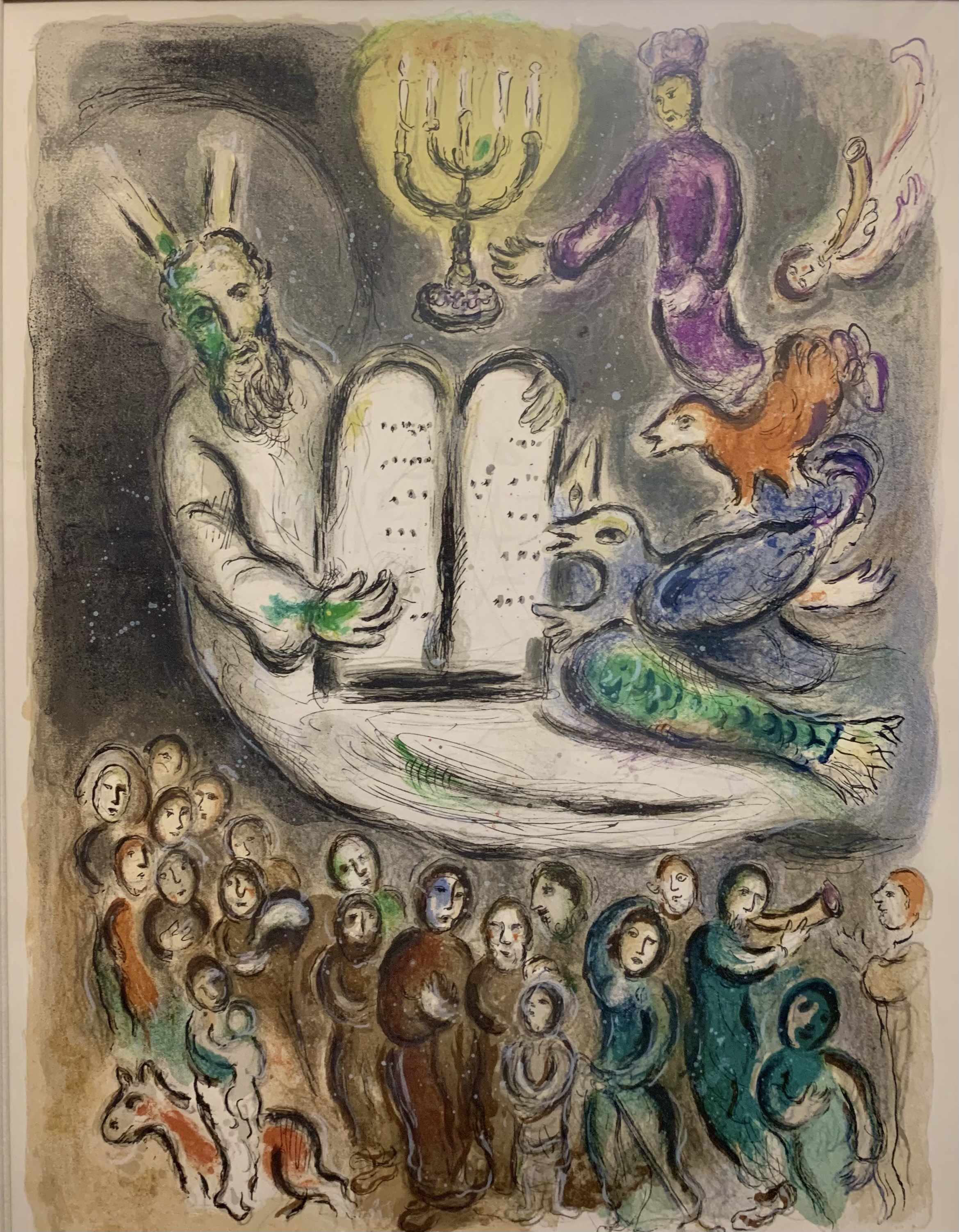 Marc Chagall - Exodus IV