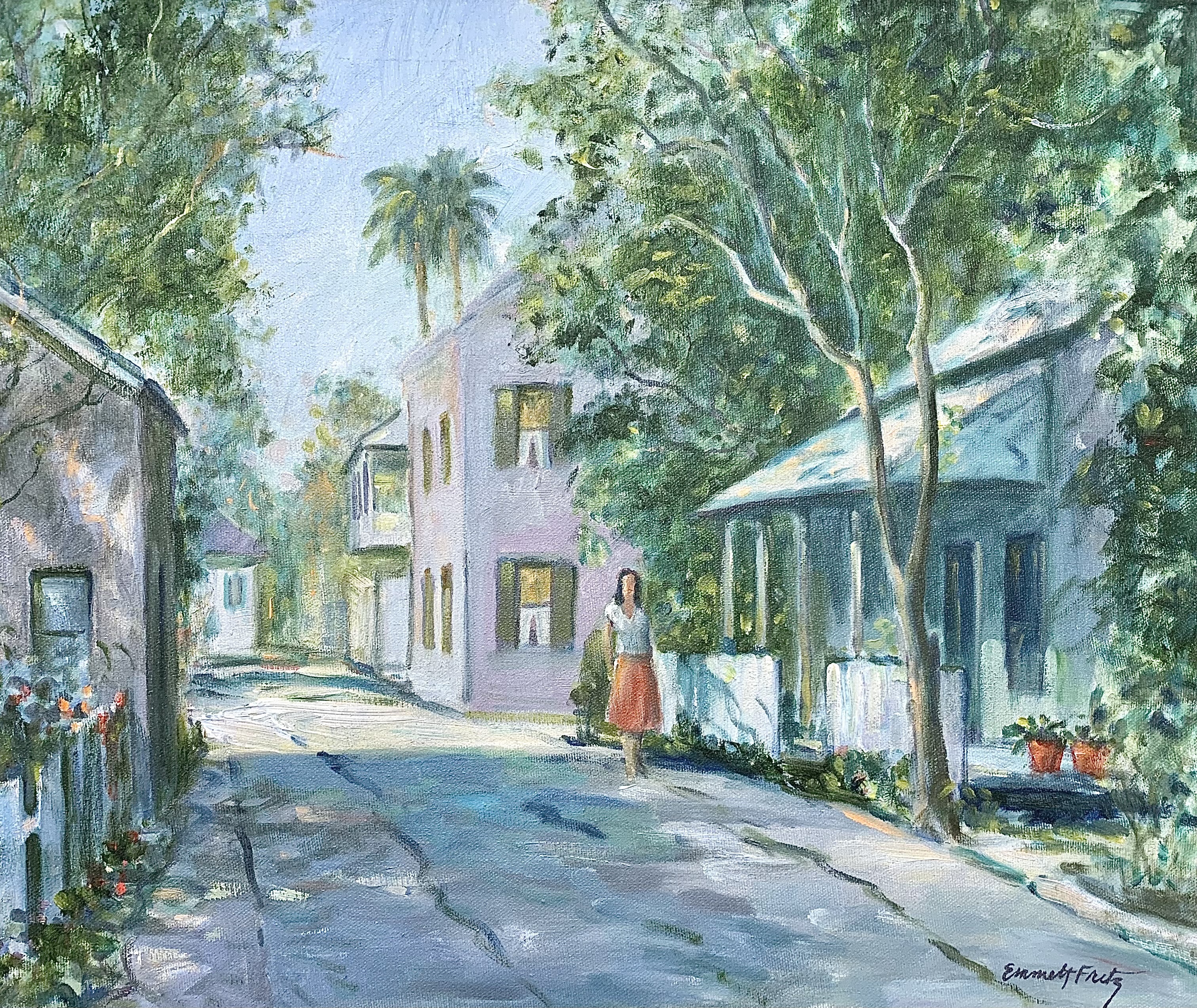 Emmett Fritz (1917 -1995) Spanish Street
