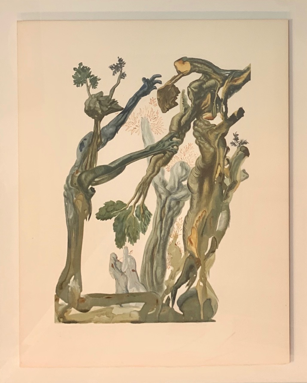 Salvidor Dali - The Wood and the Suicide