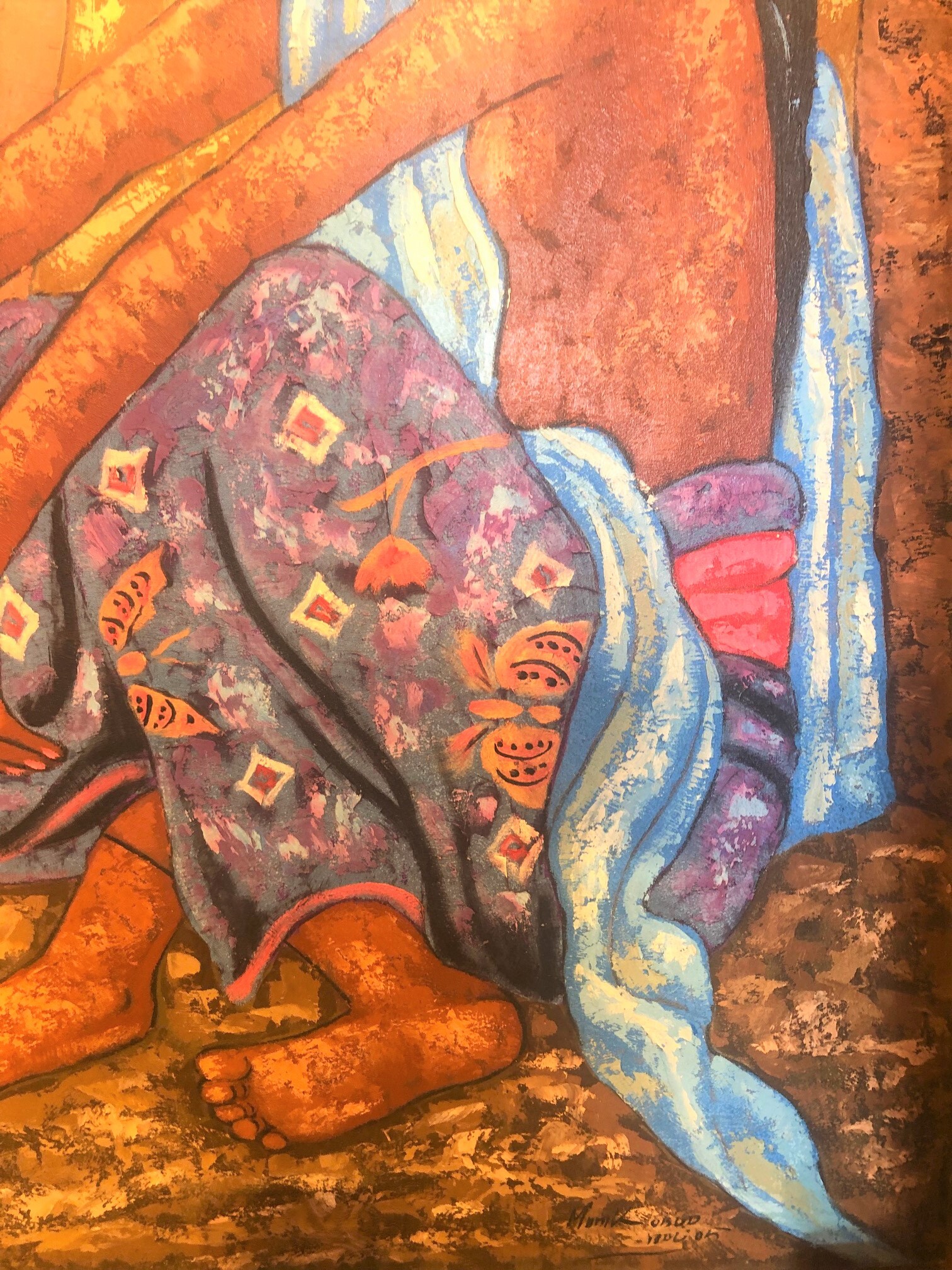 Manik Sumaretria - Women in Blue Shard