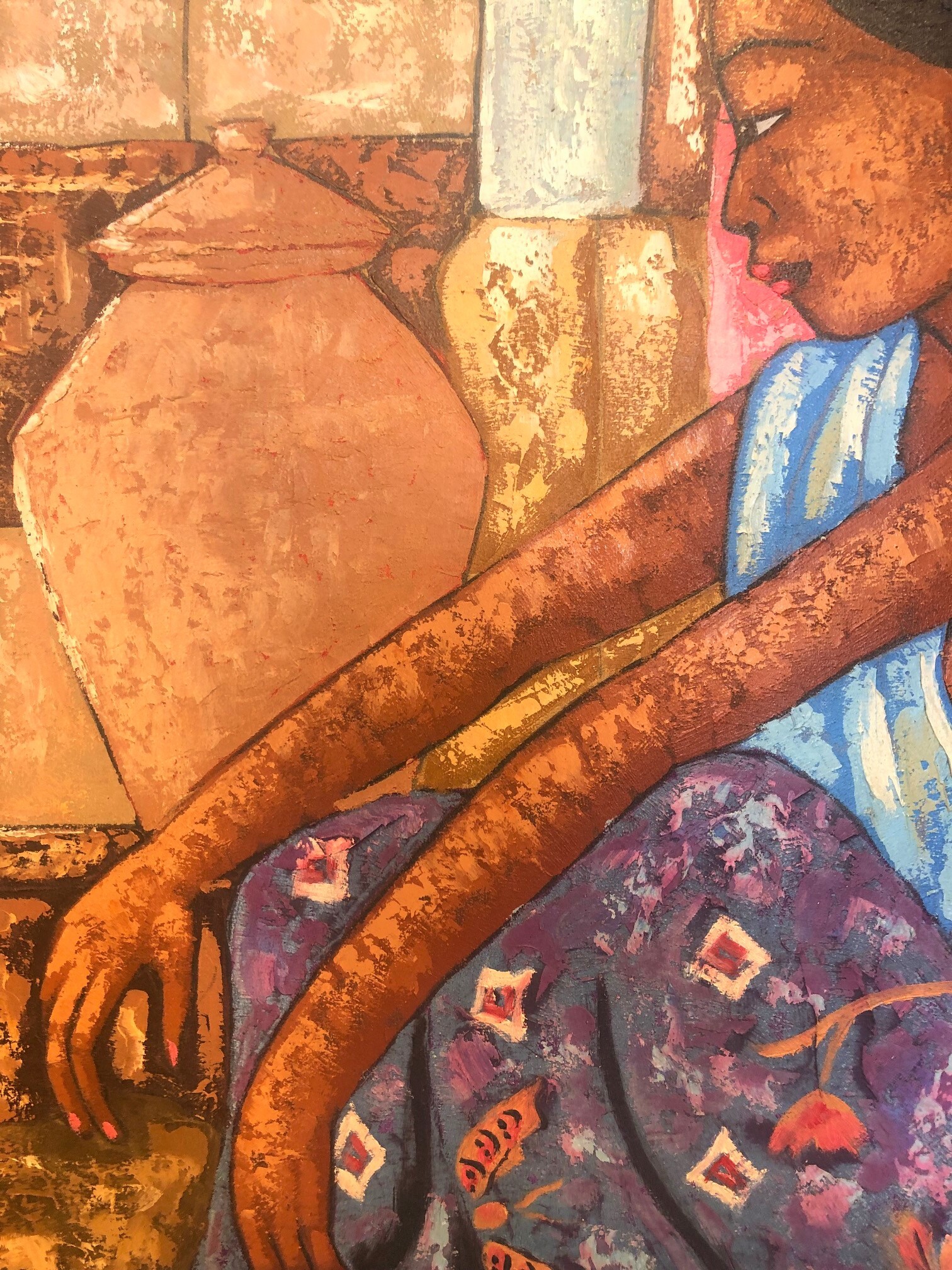 Manik Sumaretria - Women in Blue Shard