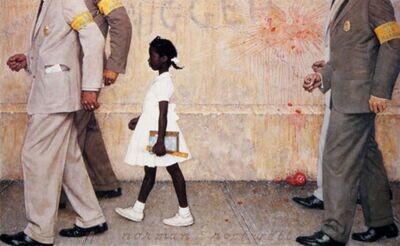 Norman Rockwell - The Problem We All Live With 00226