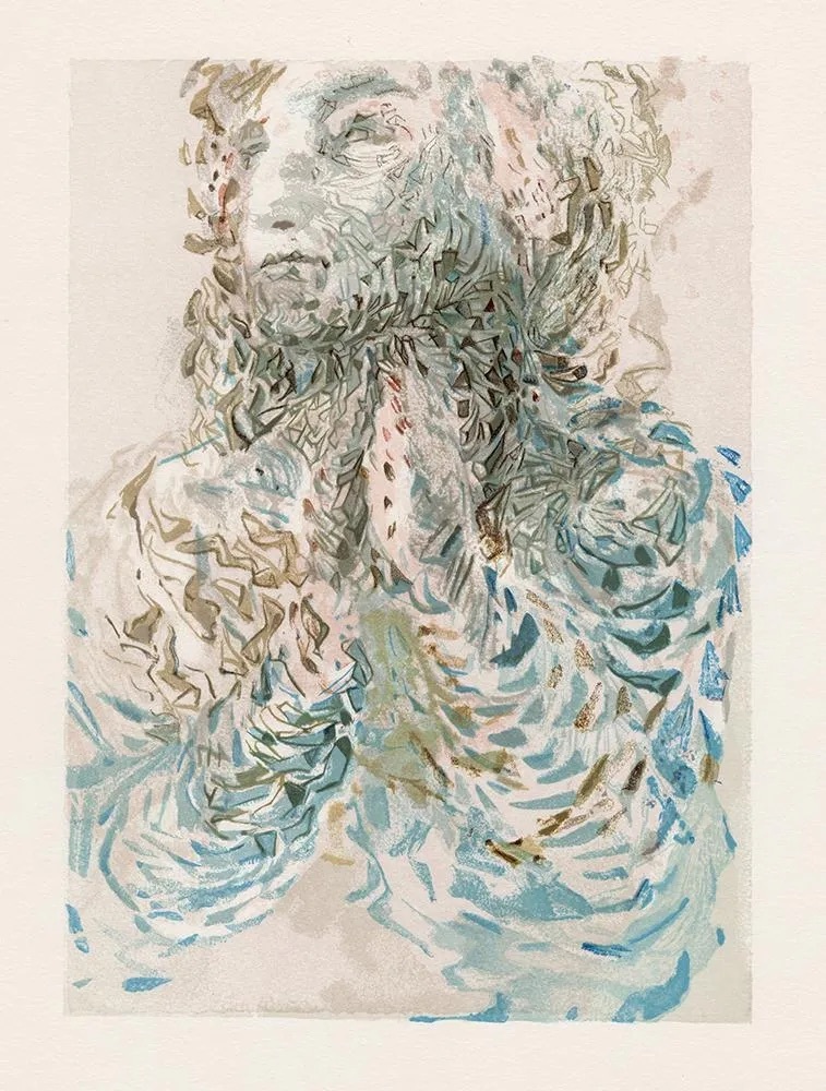 Salvador Dali - Canto 17, Paradise, The Divine Foreknowledge