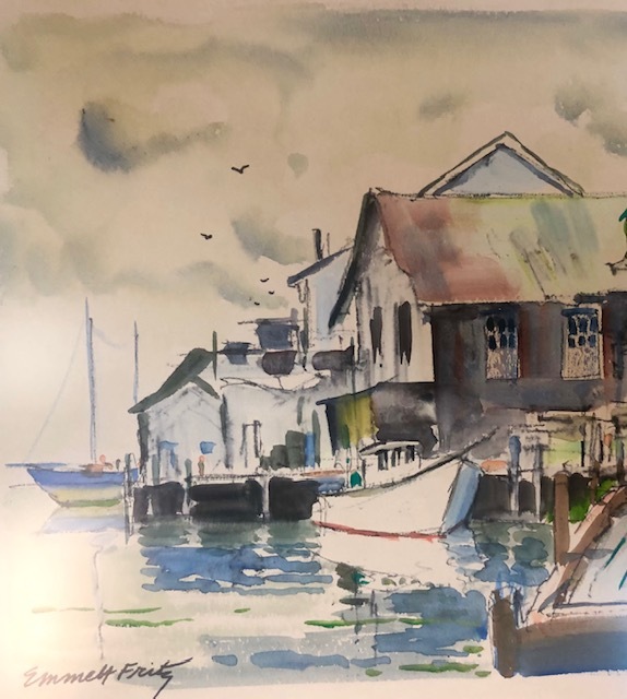 Emmett Fritz - Harbor Scene