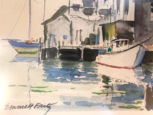 Emmett Fritz - Harbor Scene