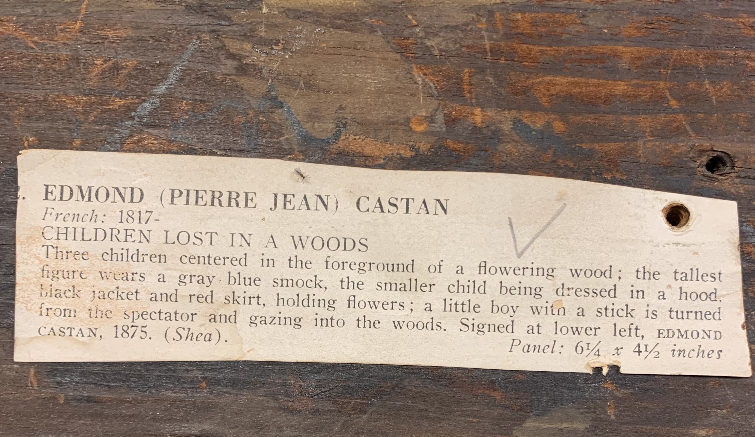 Jean Pierre Edmond Castan - Lost in the Woods