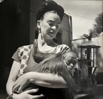 Fritz Henle - Frida and her Monkey 00373