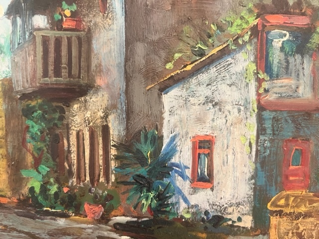 Emmett Fritz - Orange Carriage on Aviles Street
