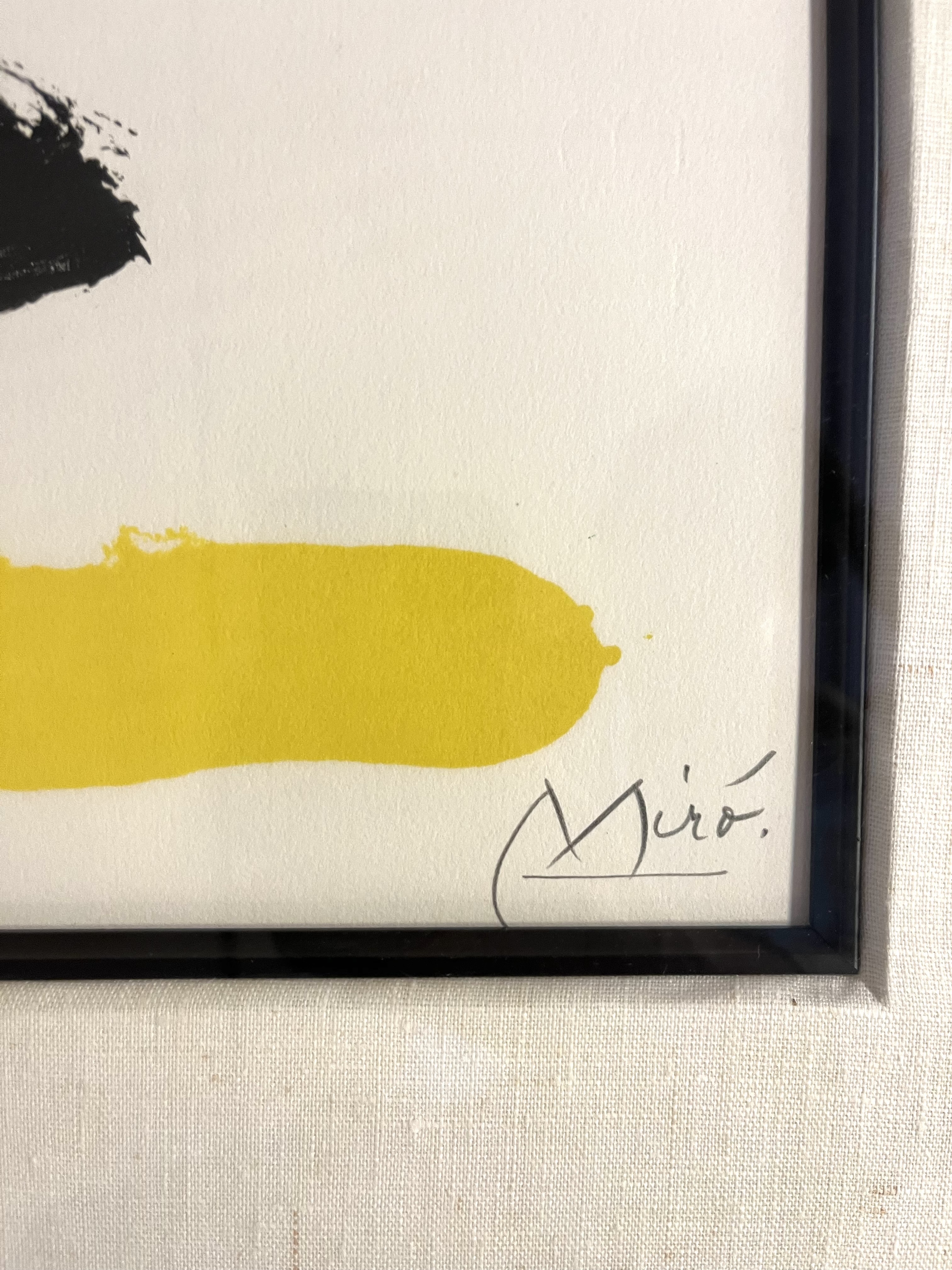 Joan Miro - Migratory Birds IV Lithograph