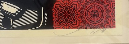 Shepard Fairey - Peace Guard