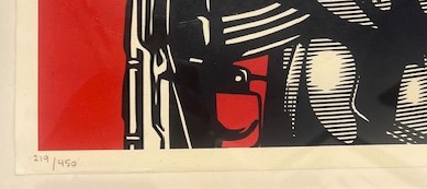 Shepard Fairey - Peace Guard