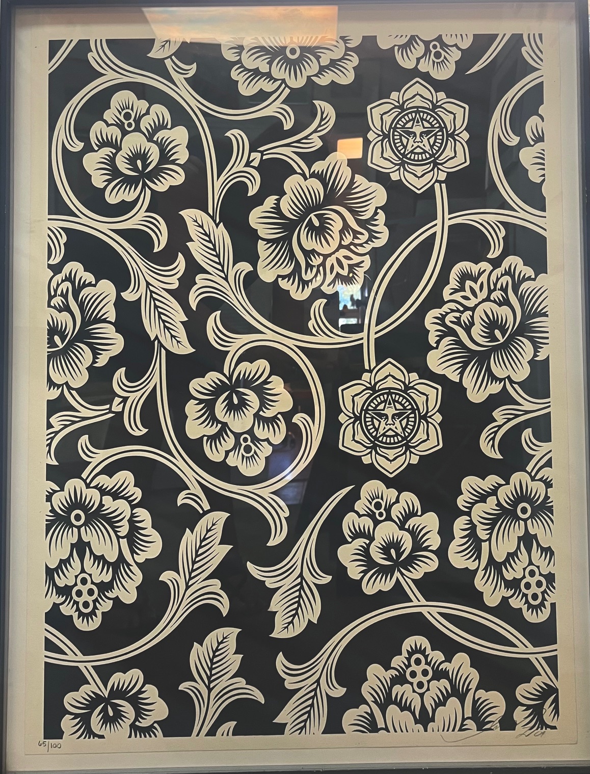 Shepard Fairey - Floral Harmony