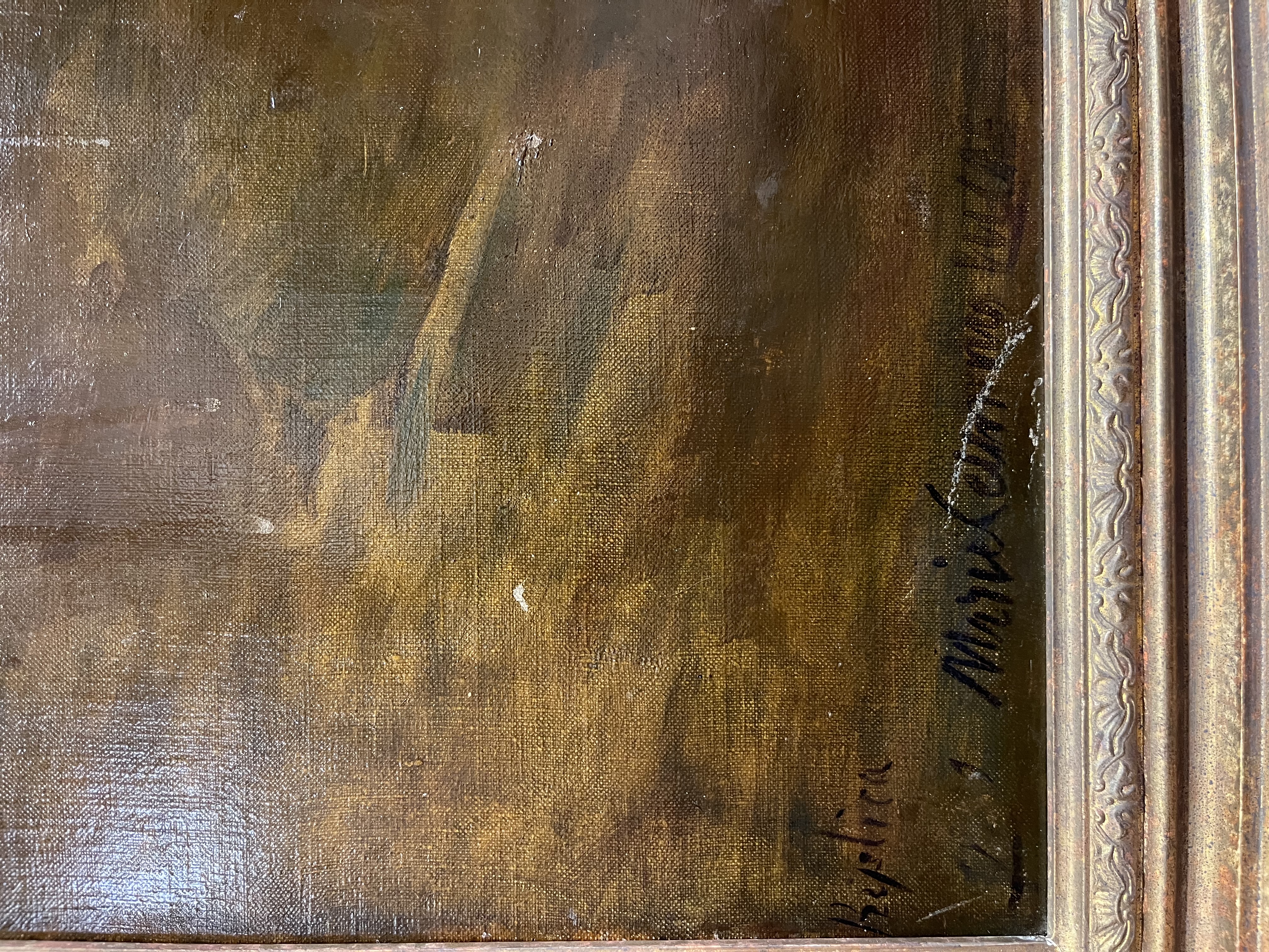 Marie Seymour Lucas - Portrait of a Woman Holding a Flower