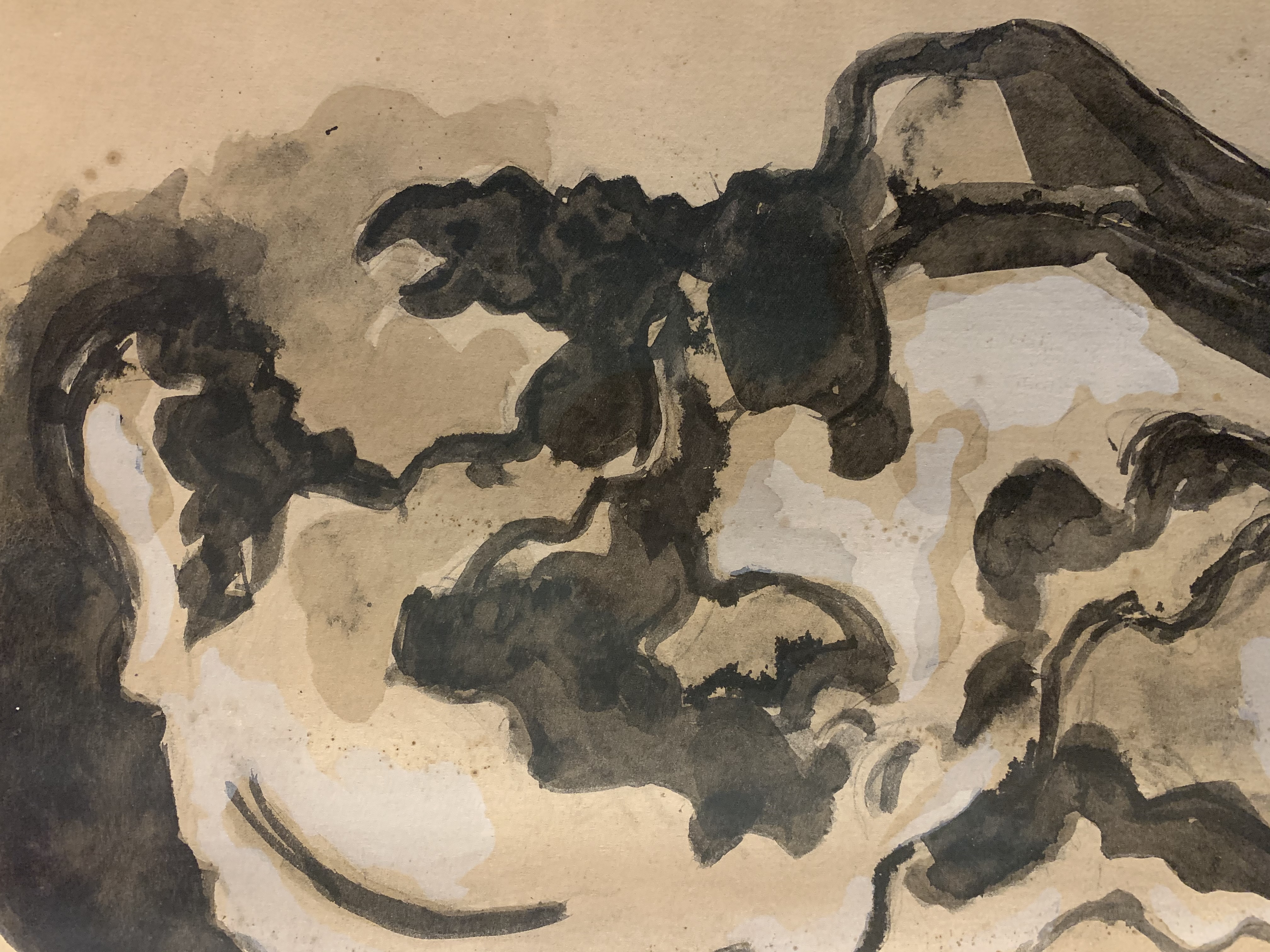 Jacques Lipchitz - Prometheus, Original Gouache Painting